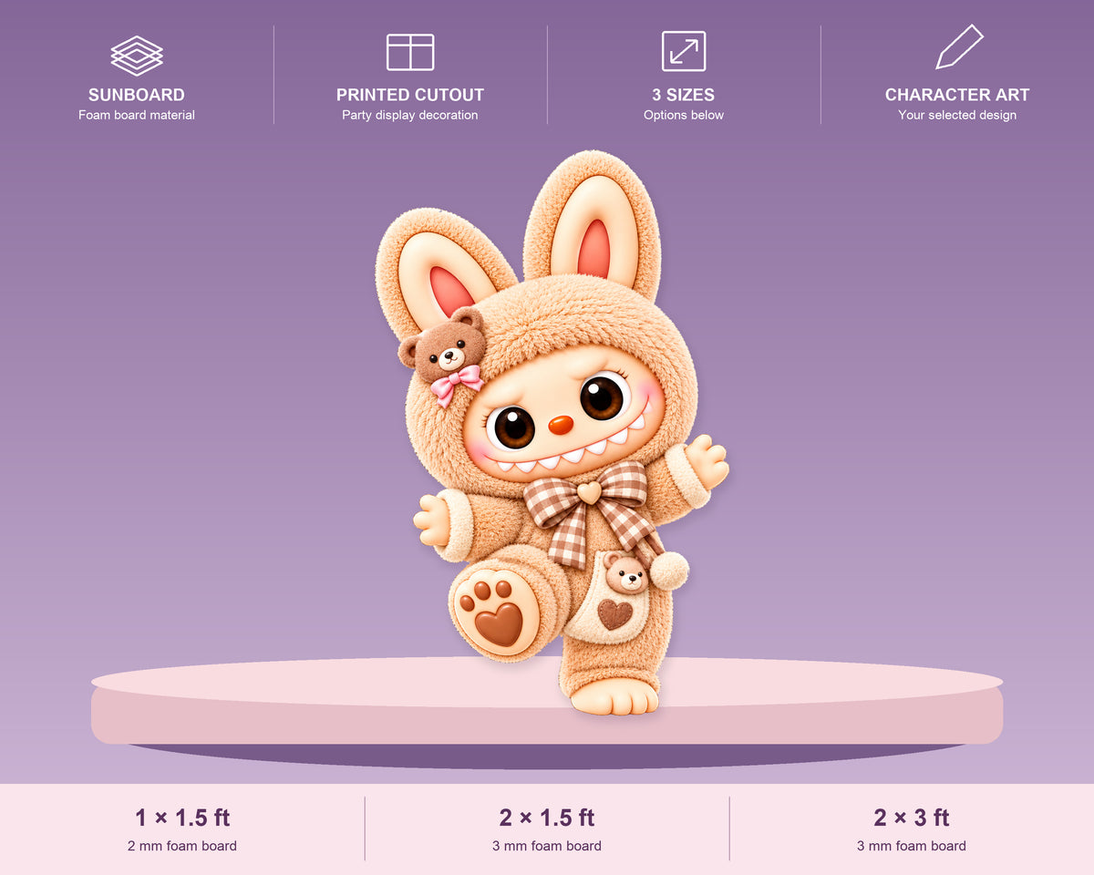 Labubu Theme Cutout LBU-05 - product details