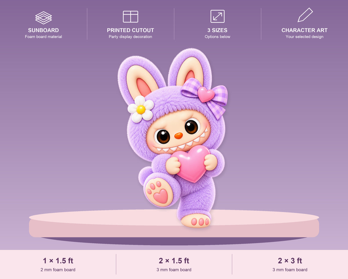 Labubu Theme Cutout LBU-06 - product details
