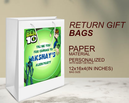 Ben 10 Theme Oversized Return Gift Bag - image 3 of 5 | Party Supplies India