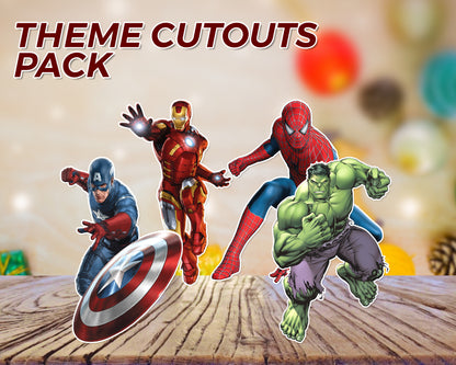 Avengers Theme Cutout Combo