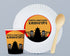 Ninja Theme Party Cups and Plates Combo - image 1 of 6 | Party Supplies India