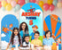 Blippi Theme Arch Backdrop - image 1 of 4 | Party Supplies India