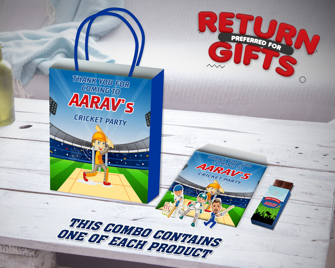Cricket Theme Return Gift Combo