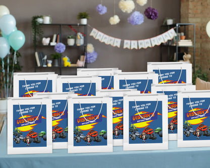 Blaze And The Monster Machines Theme Oversized Return Gift Bag