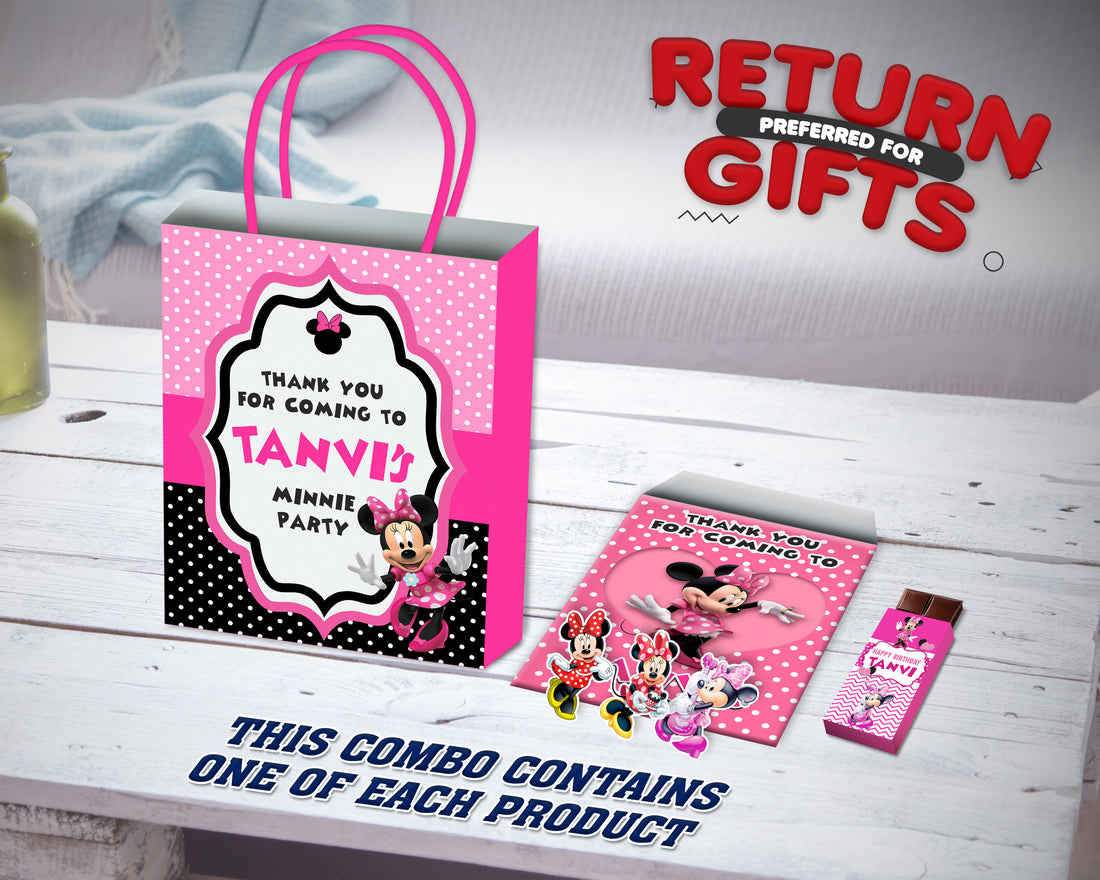 PSI Minnie Mouse Theme Return Gift Combo