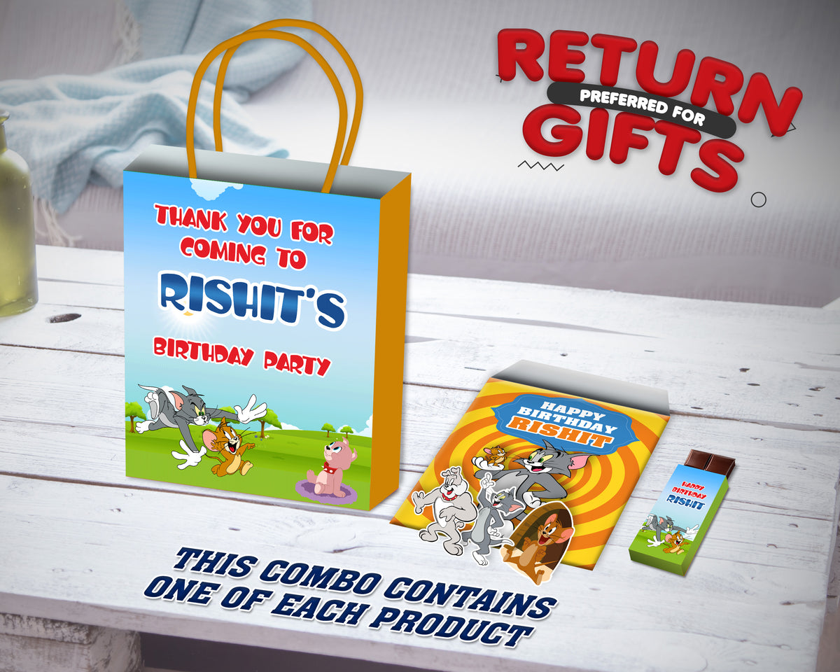 Tom & Jerry Theme Return Gift Combo | Theme Based Combo Kits – Party ...