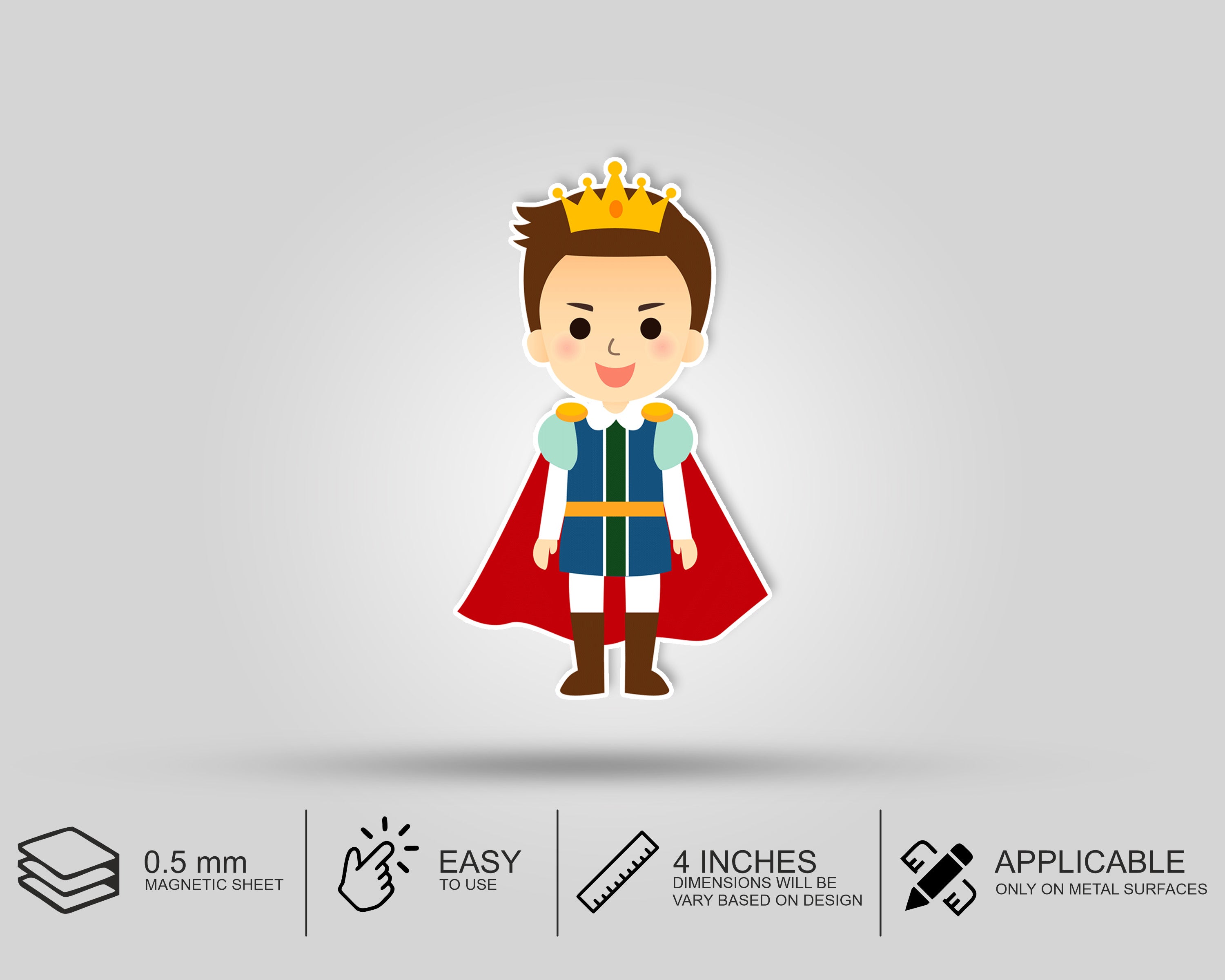 Prince Theme Mini Magnetic Return Gift Pack