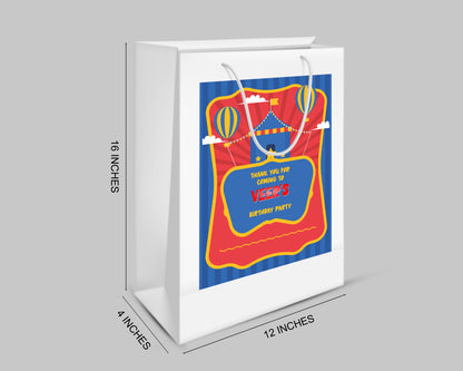 Circus Theme Oversized Return Gift Bag