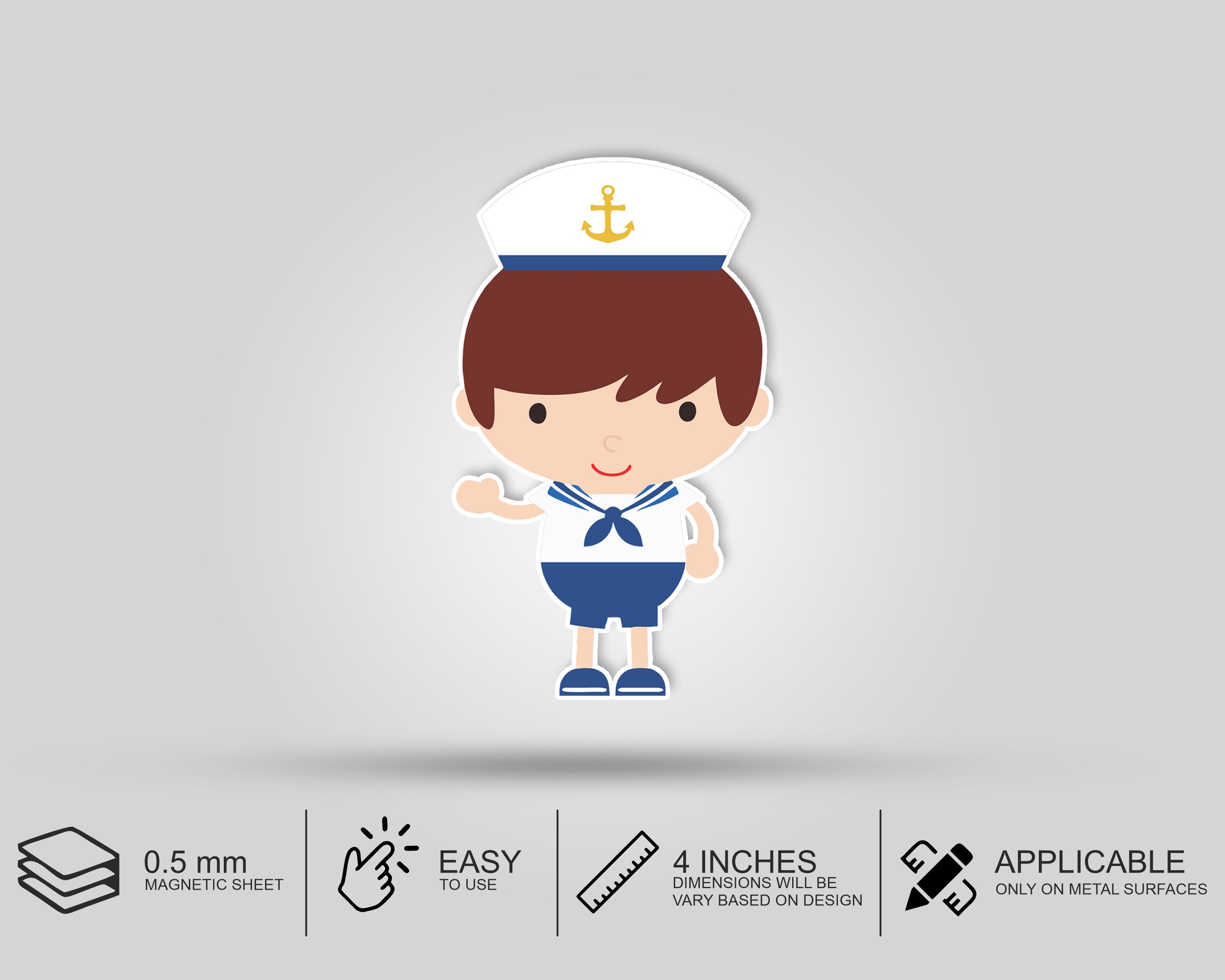 Sailor Theme Mini Magnetic Return Gift Pack