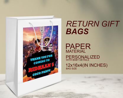 Coco Theme Oversized Return Gift Bag
