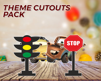 Car Theme Cutout Combo