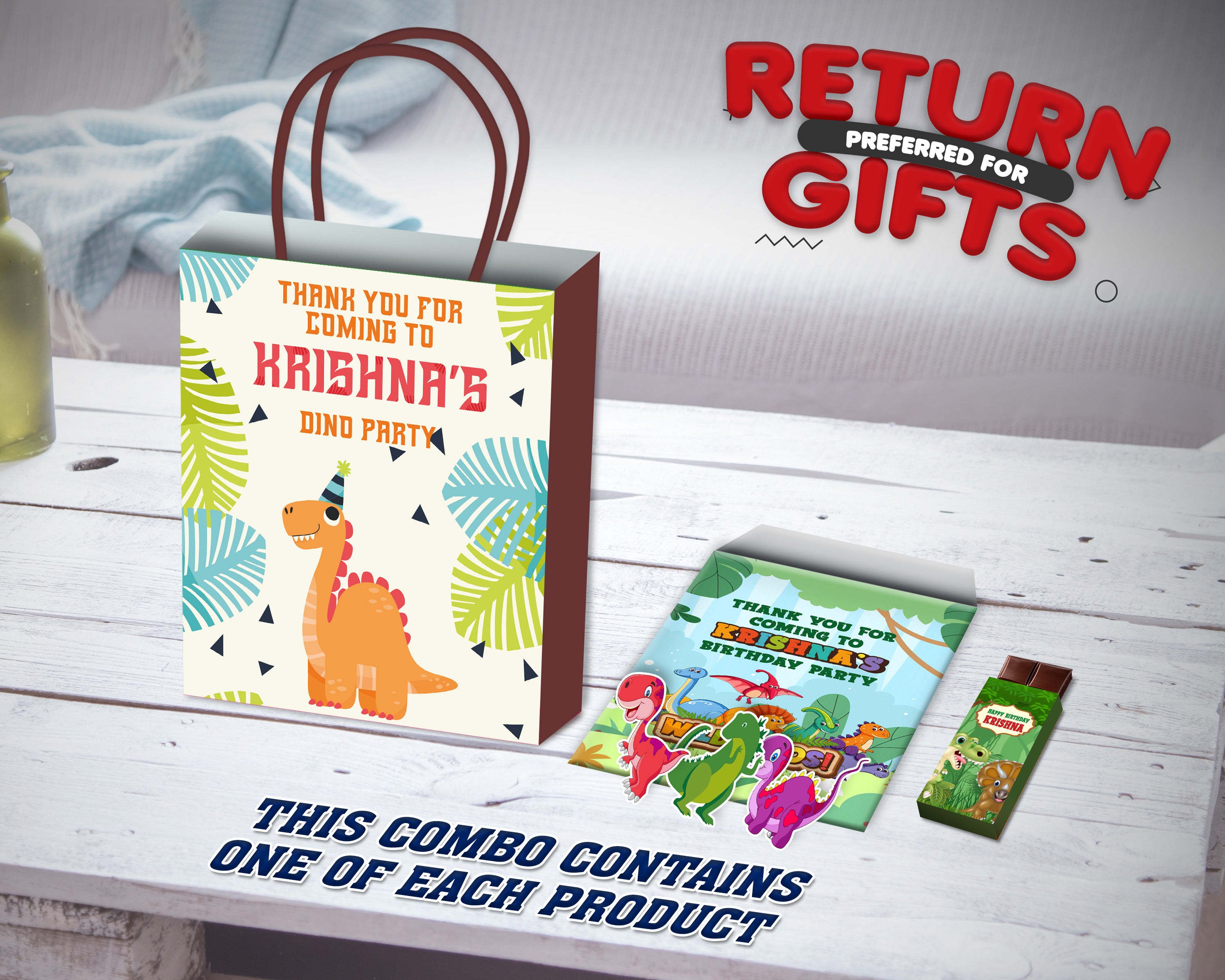 Dinosaur Theme Return Gift Combo