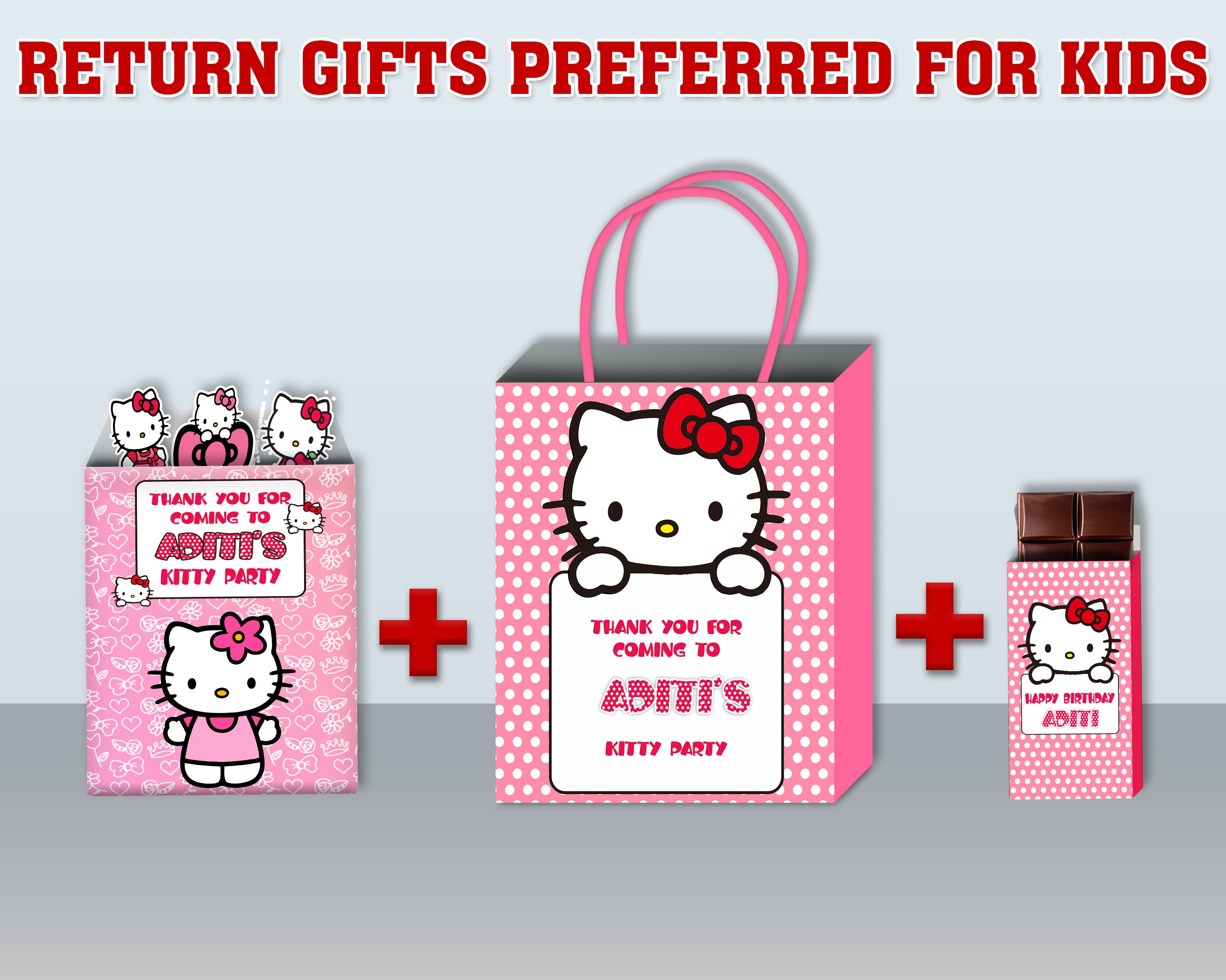 Hello Kitty Theme Return Gift Combo