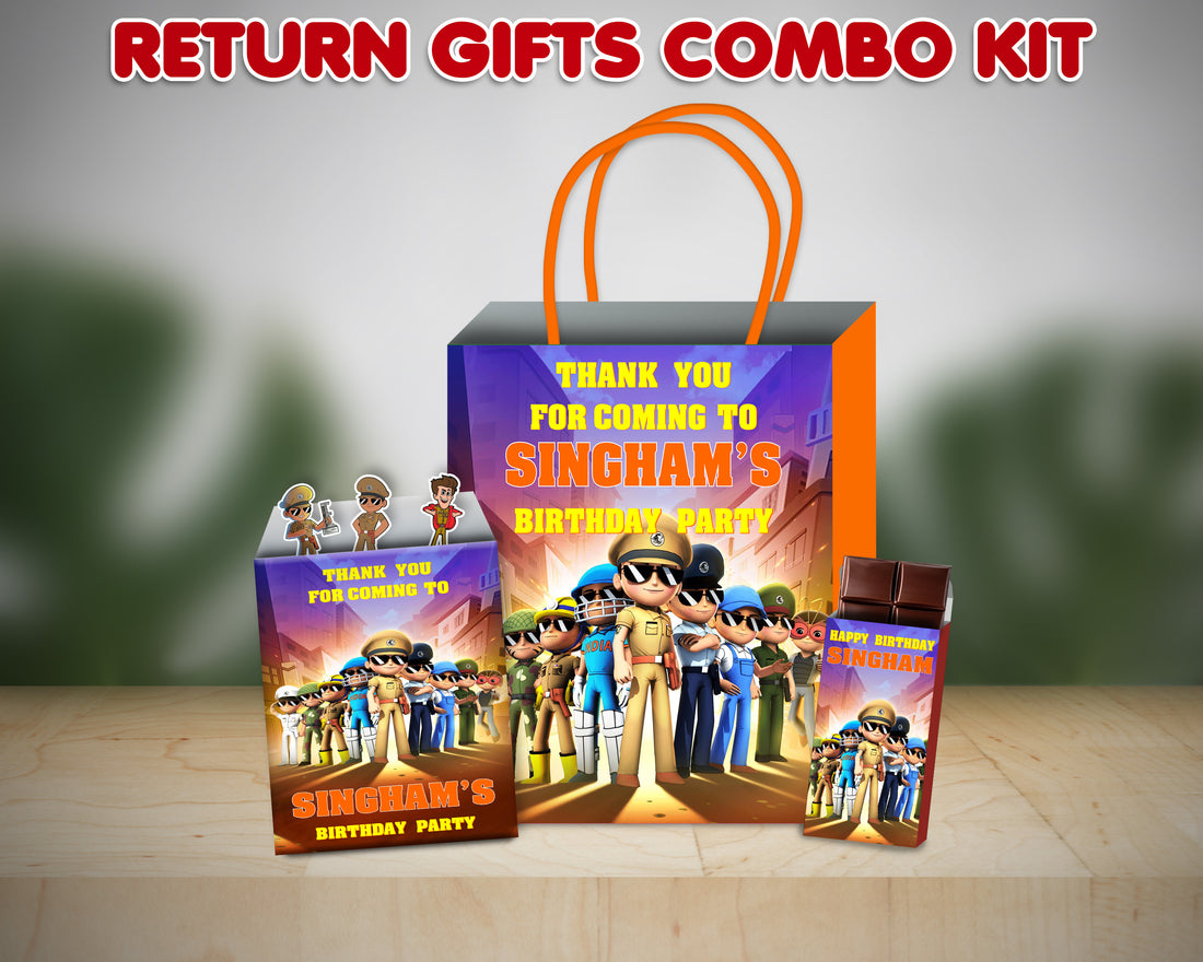 PSI Little Singham Theme Return Gift Combo