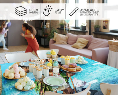 Moana  Theme Cake Tablecover