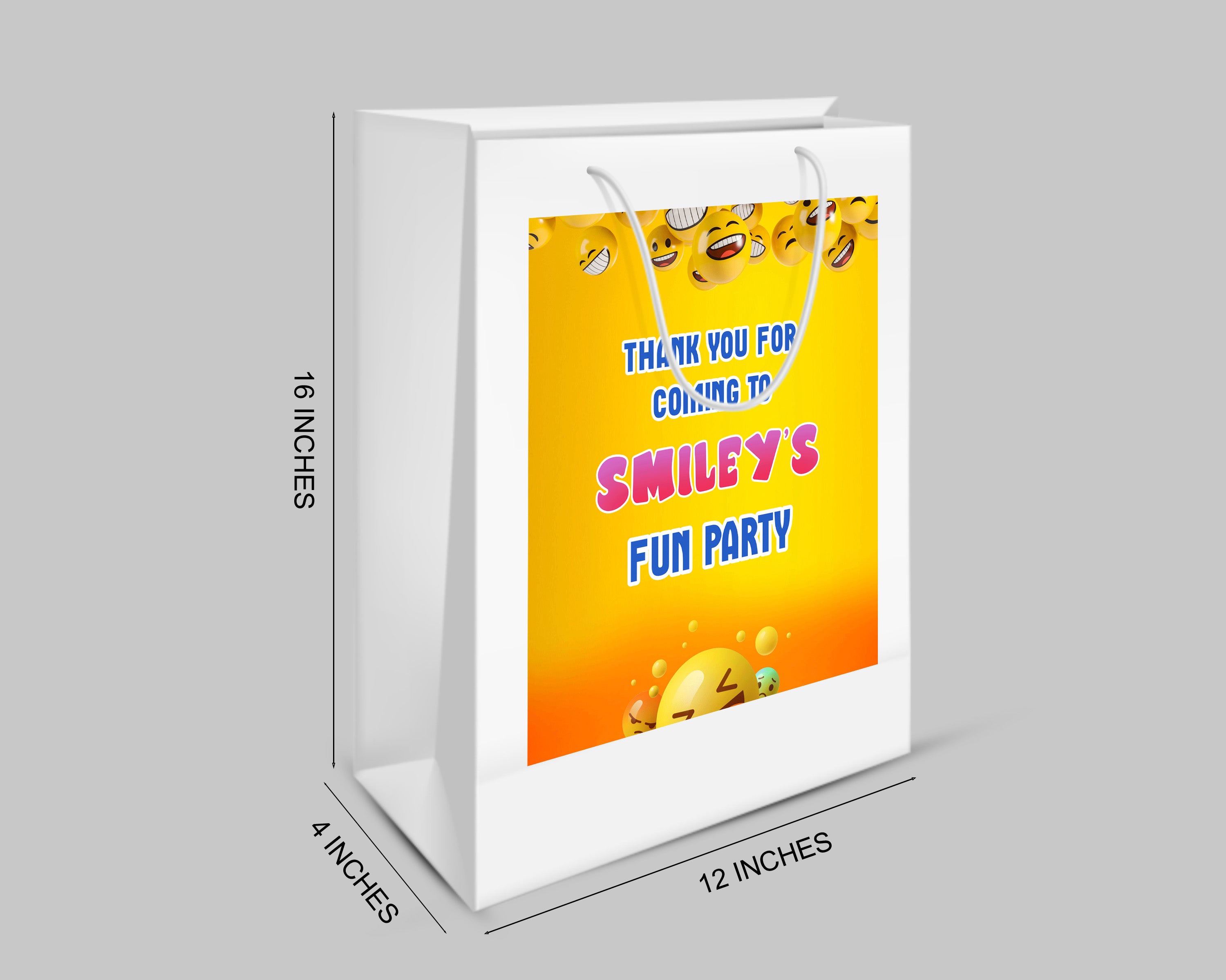 Emoji Theme Oversized Return Gift Bag - image 2 of 5 | Party Supplies India