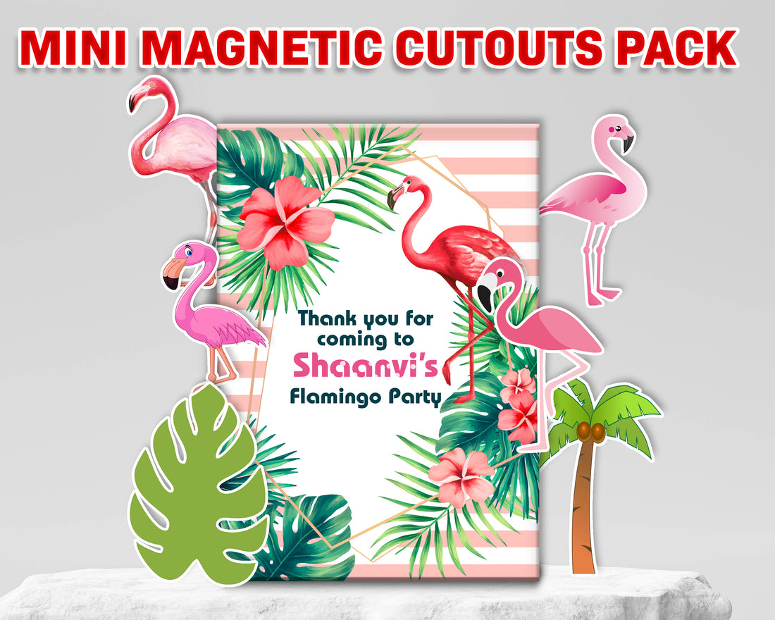 Flamingo Theme Mini Magnetic Return Gift Pack