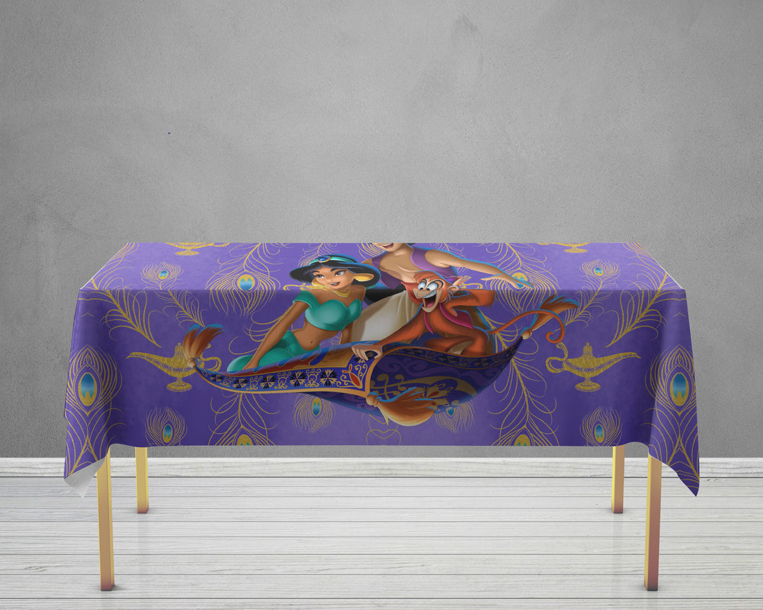 Aladdin Theme Cake Tablecover