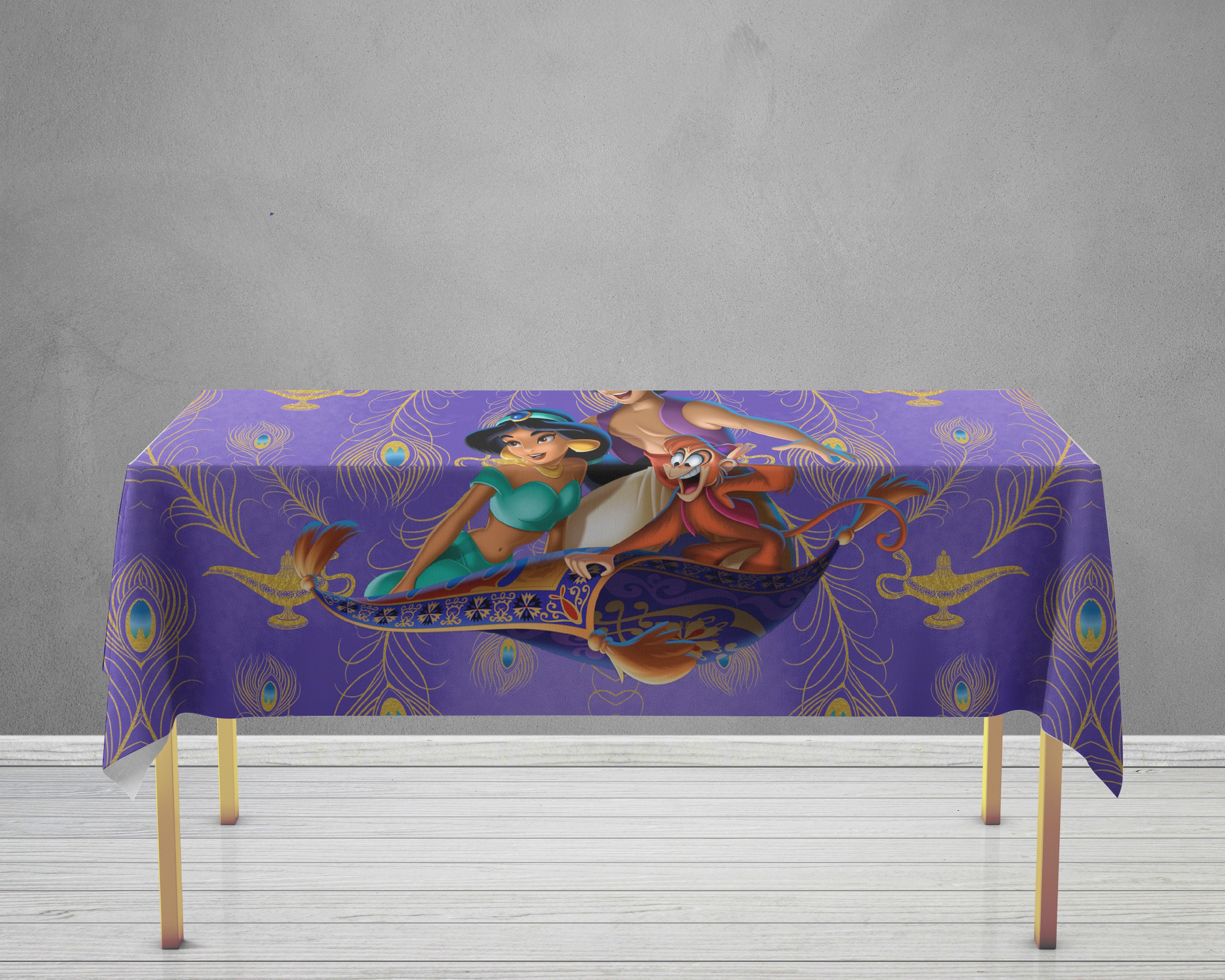 Aladdin Theme Cake Tablecover