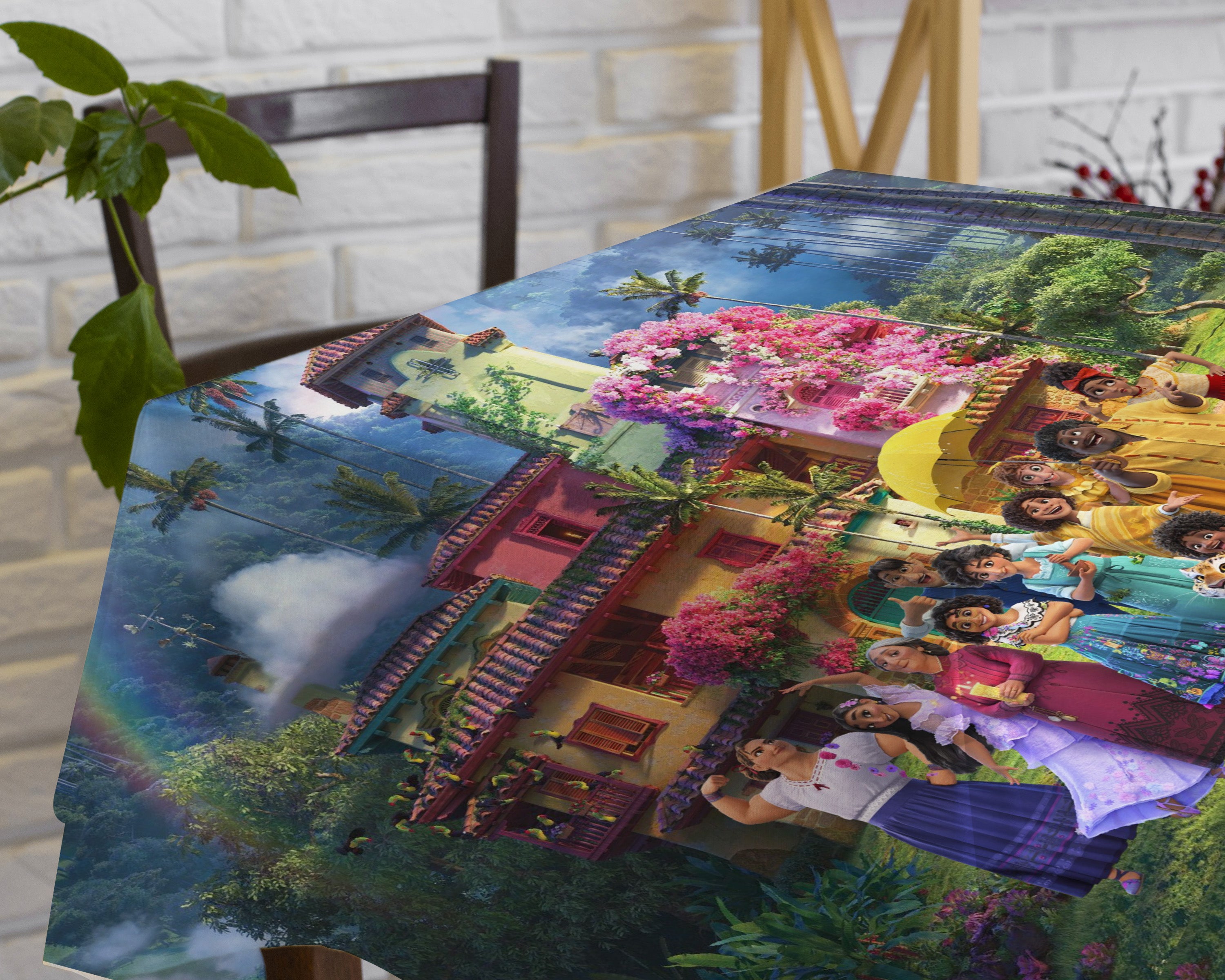 Encanto Theme Cake Tablecover