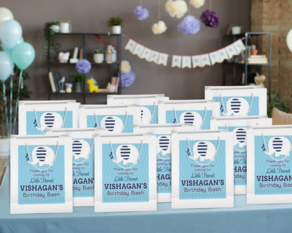 Blue Elpehant Theme Oversized Return Gift Bag - image 4 of 5 | Party Supplies India
