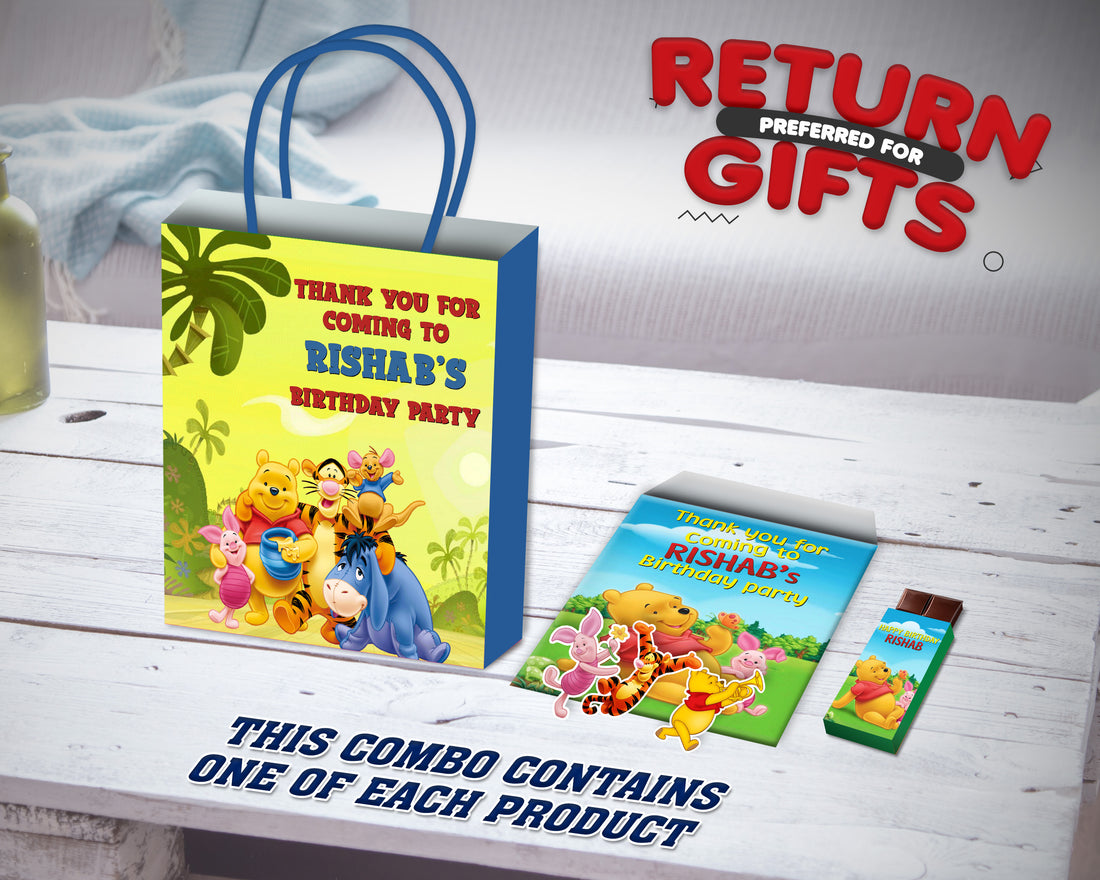 Winnie the Pooh Theme Return Gift Combo