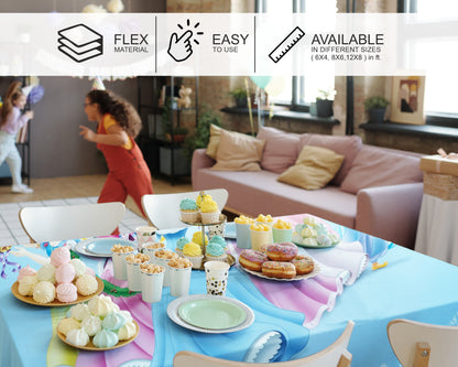 Princess Theme Cake Tablecover