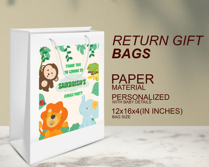 PSI Jungle Theme Oversized Return Gift Bag
