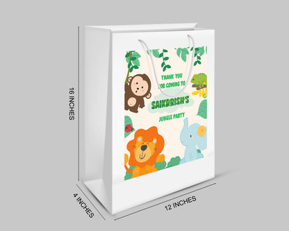 Jungle Theme Oversized Return Gift Bag - image 2 of 5 | Party Supplies India