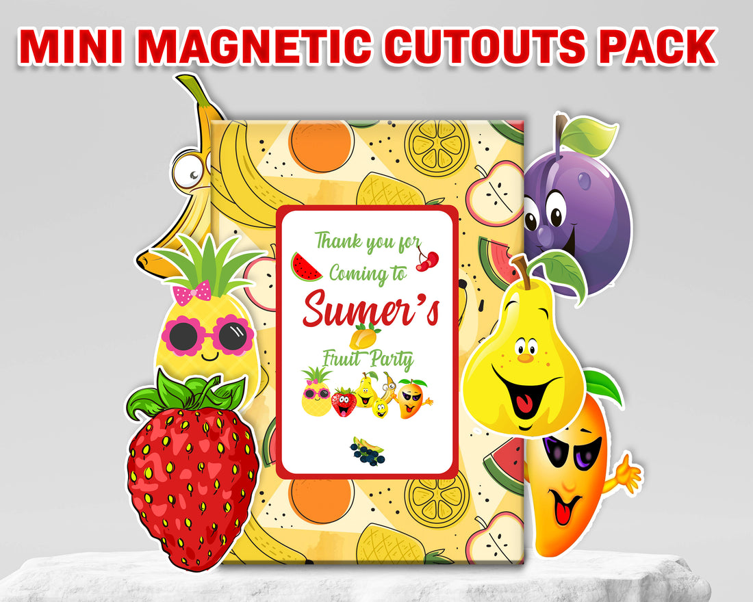 PSI Fruits Theme Mini Magnetic Return Gift Pack