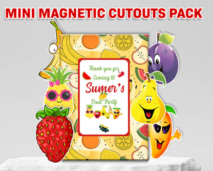 Fruits Theme Mini Magnetic Return Gift Pack
