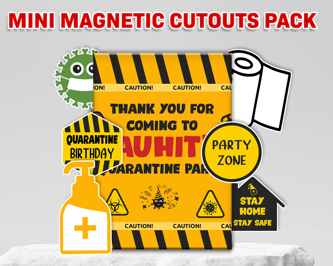 PSI Quarantine Theme Mini Magnetic Return Gift Pack