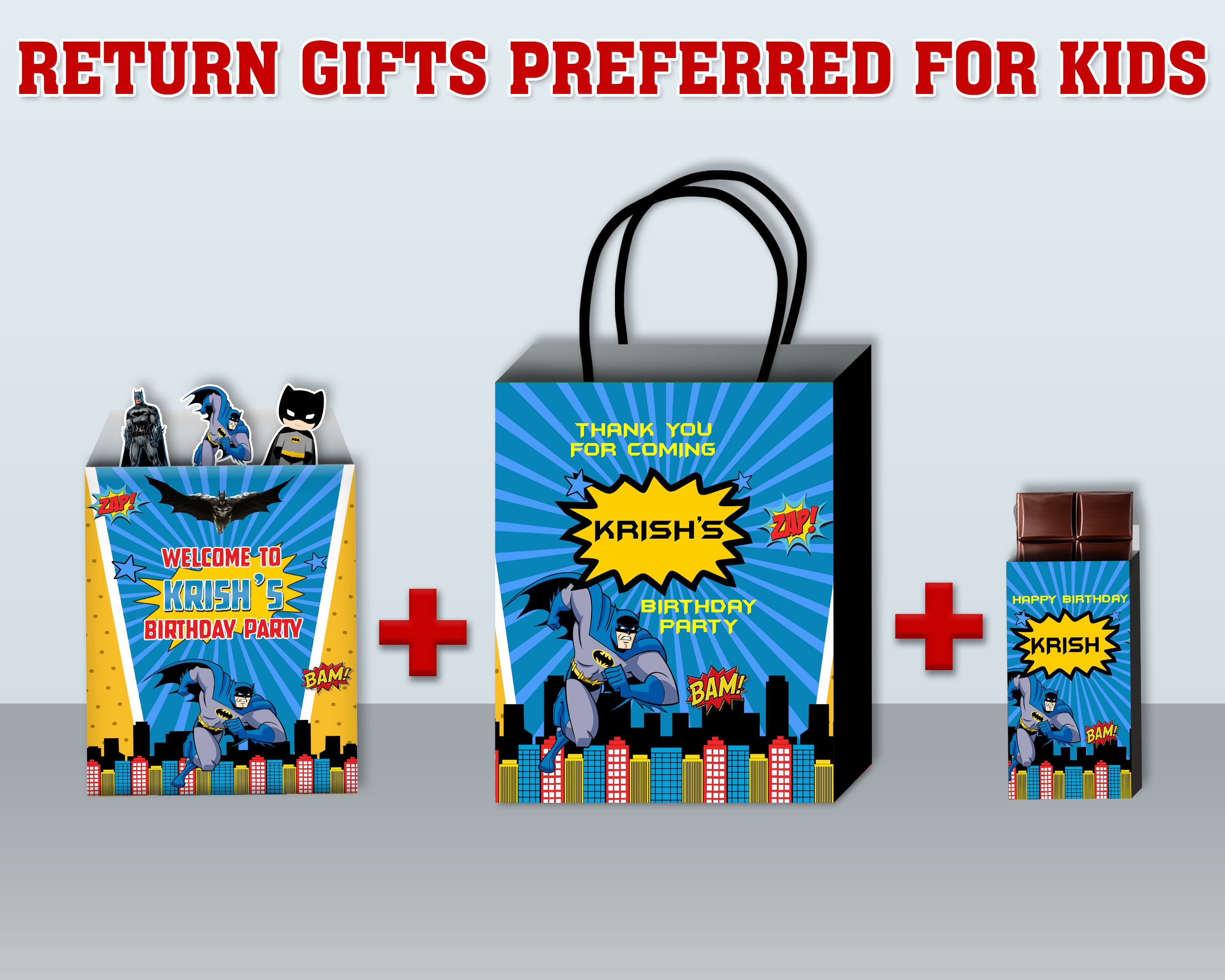 Batman Theme Return Gift Combo