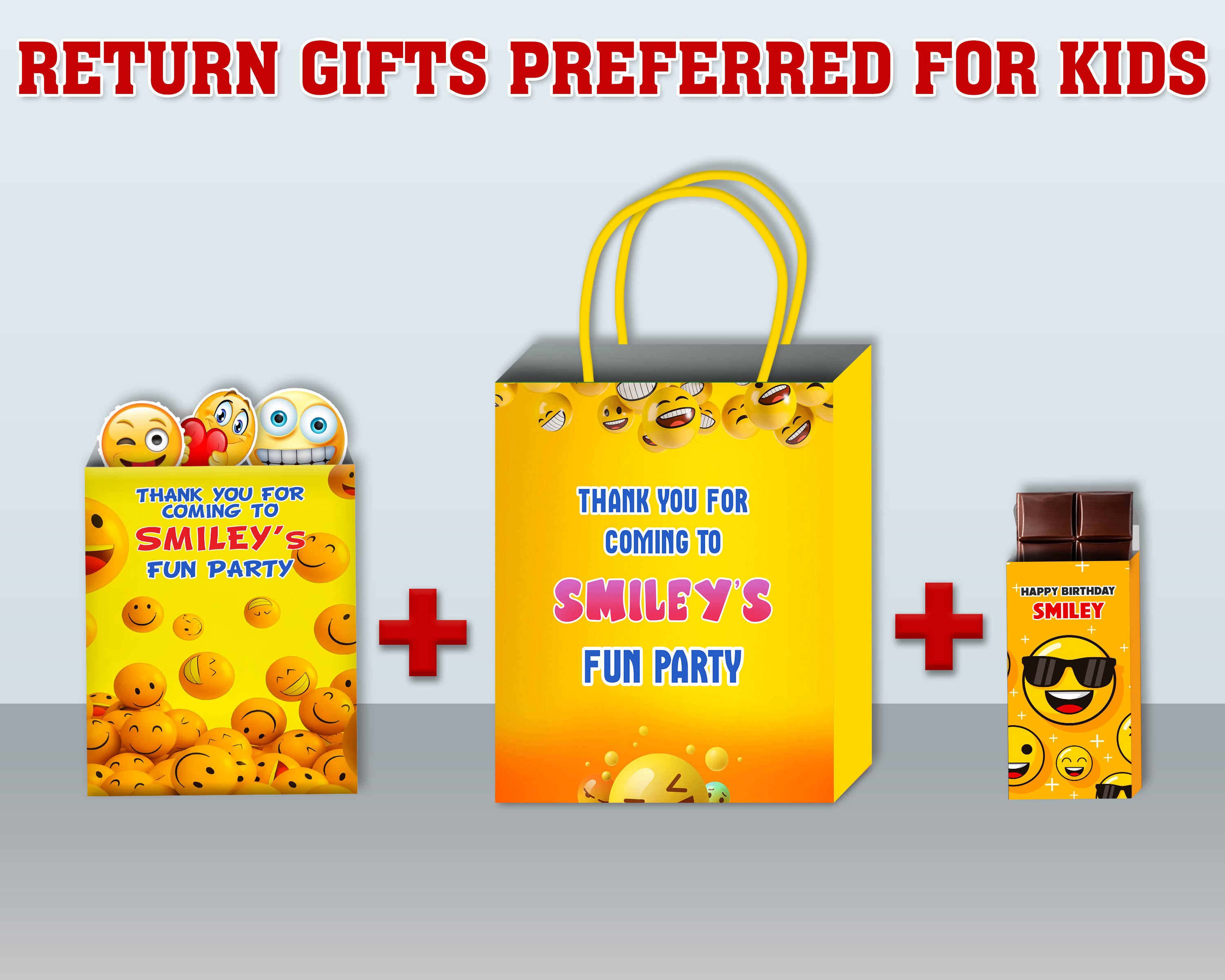Emoji Theme Return Gift Combo