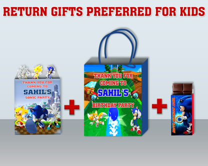 Sonic the Hedgehog Theme Return Gift Combo