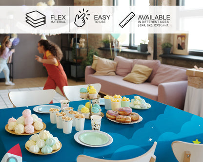 Space Theme Cake Tablecover