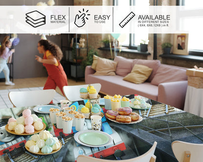 Thomas and Friends Theme Cake Tablecover