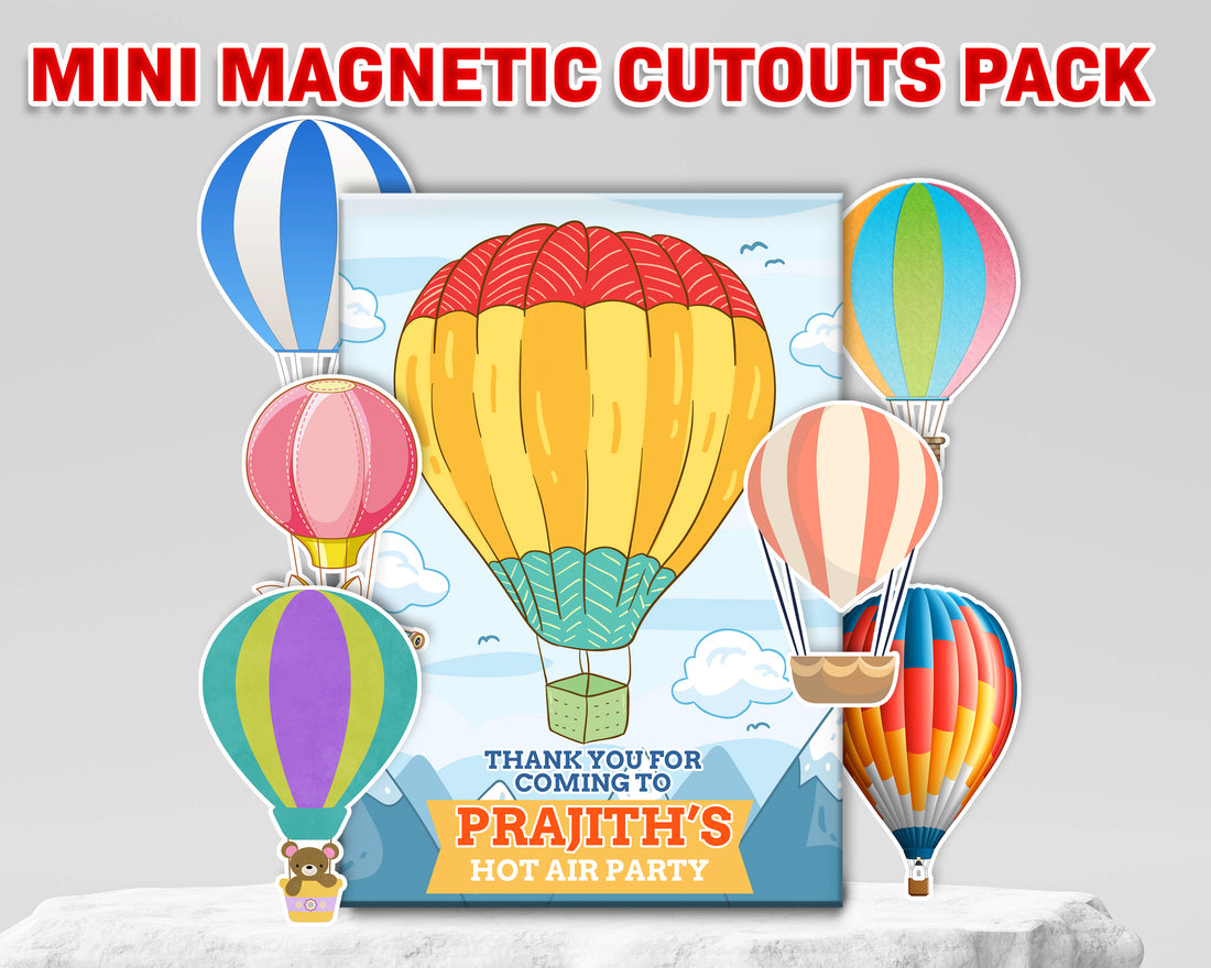 Hot Air Theme Mini Magnetic Return Gift Pack