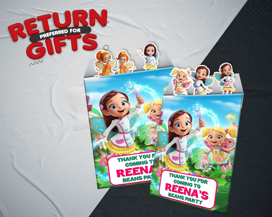 PSI Butter Beans theme Mini Magnetic Return Gift Pack