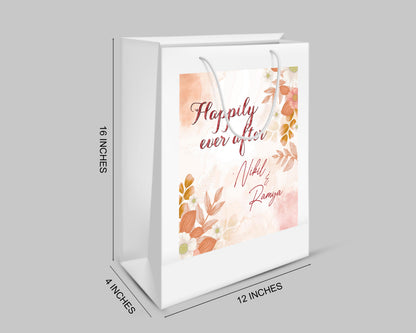 Wedding Theme Customized Oversized Return Gift Bag - image 2 of 5 | Party Supplies India