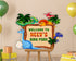 Dinosaur Theme Customized Welcome Board - image 1 of 3 | Party Supplies India