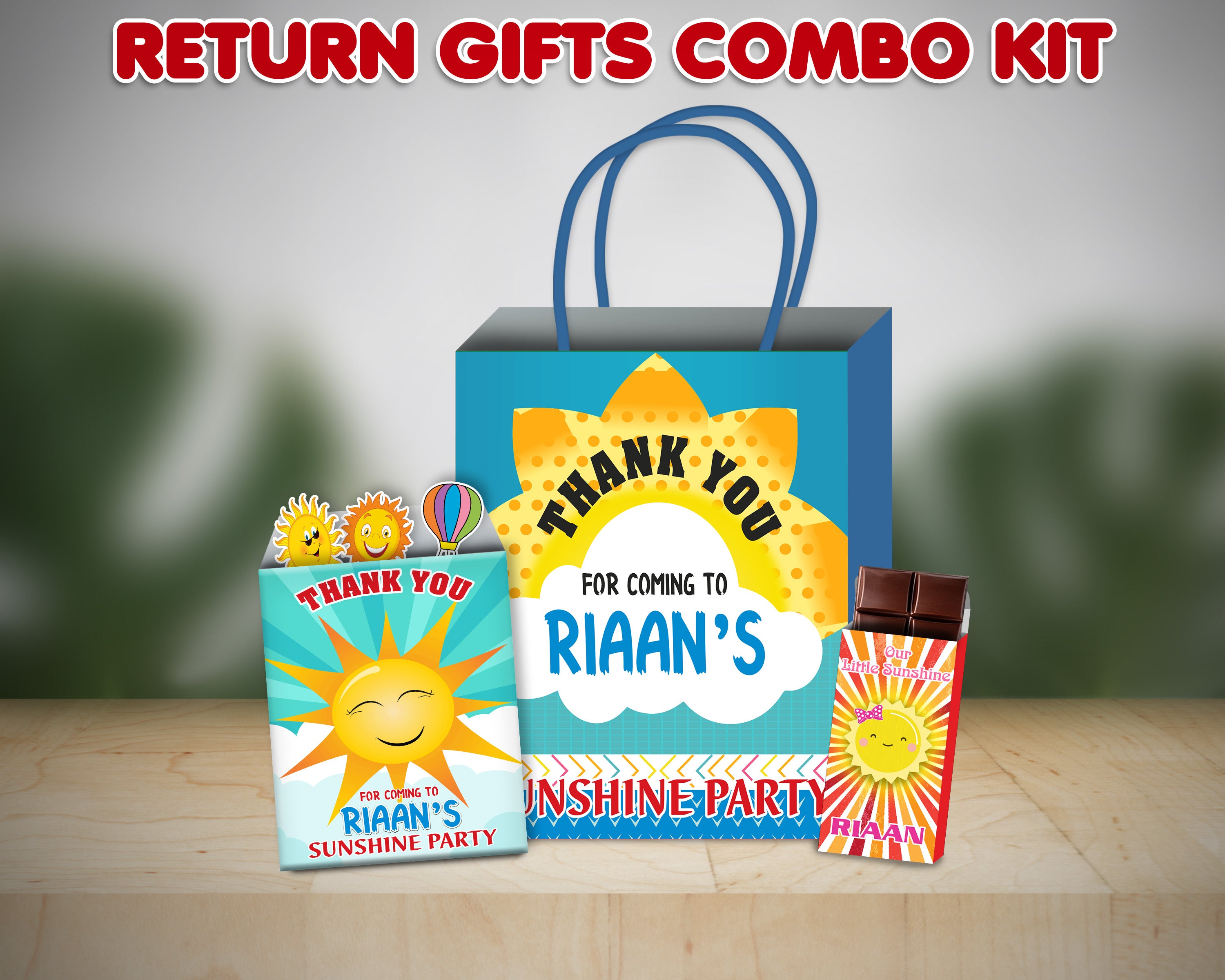 Sunshine Theme Return Gift Combo
