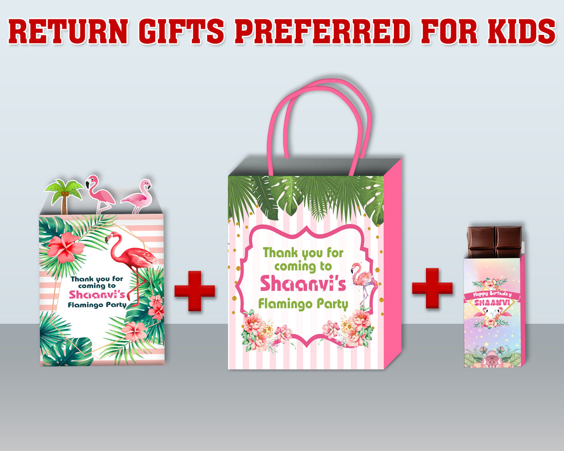 Flamingo Theme Return Gift Combo