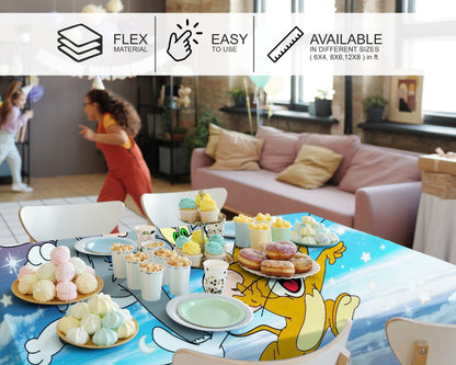 Tom and Jerry Theme Cake Tablecover