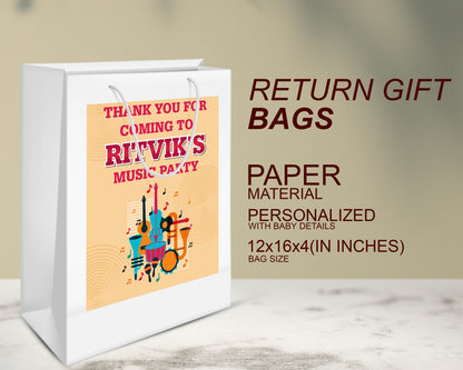 PSI Music Theme Oversized Return Gift Bag