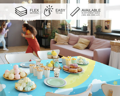 Twinkle Twinkle Little Star Theme Cake Tablecover