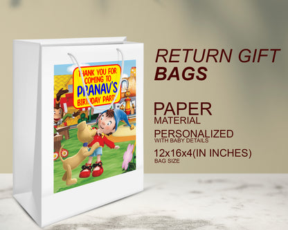 PSI Noddy Theme Oversized Return Gift Bag