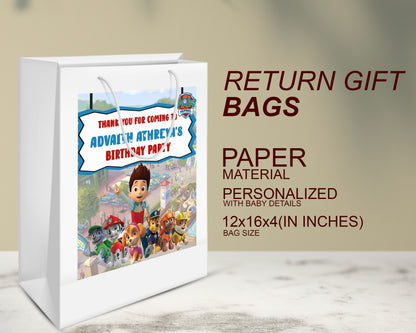 PSI Paw Patrol Theme Oversized Return Gift Bag