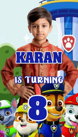 PAW Patrol Theme E-Video Invite - image 1 of 5 | Party Supplies India