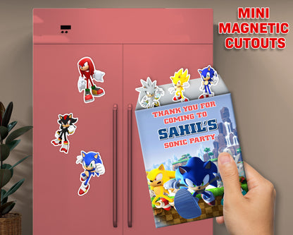 Sonic the Hedgehog theme Mini Magnetic Return Gift Pack
